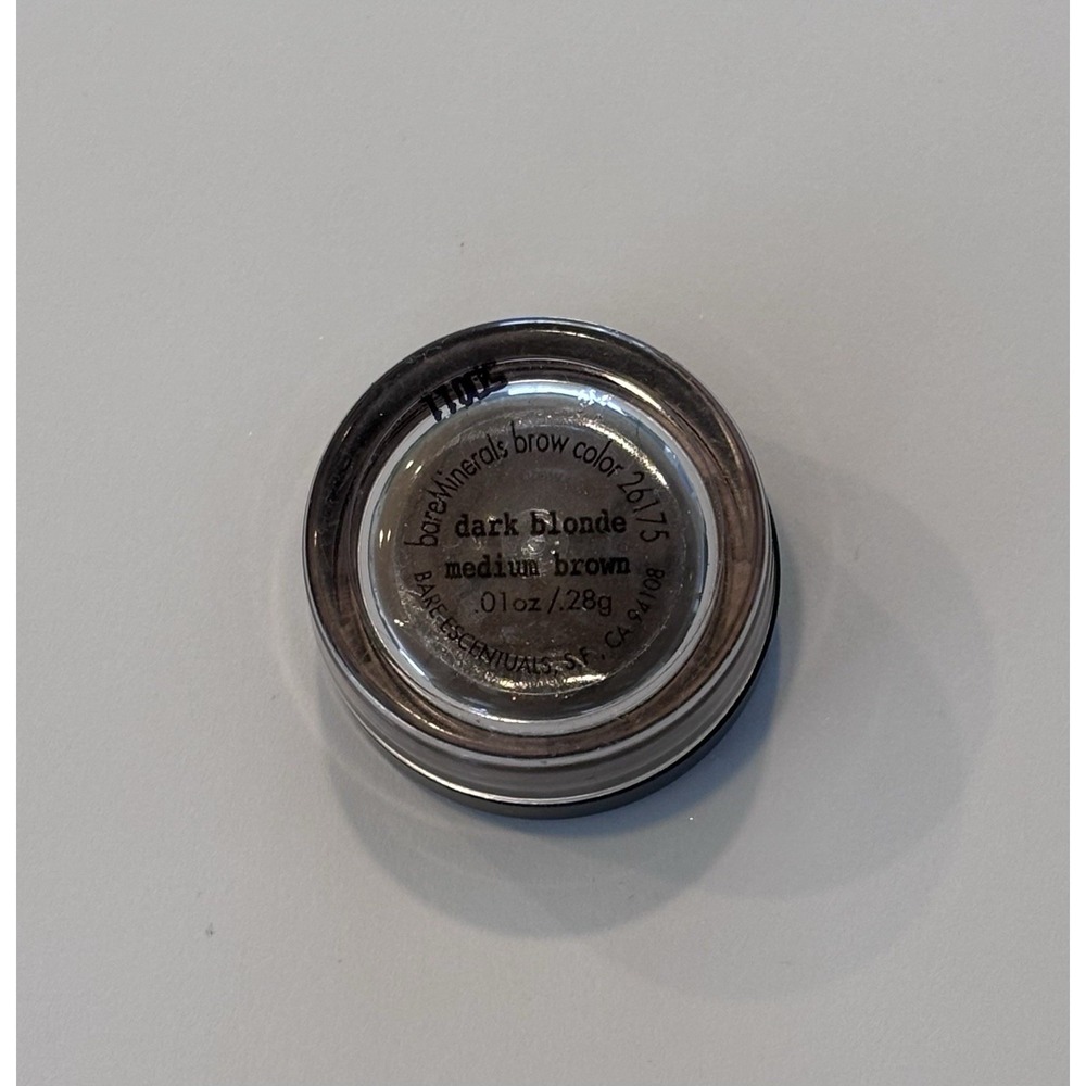 BareMinerals DARK BLONDE MEDIUM BROWN Brow Color SEALED .28g/.01oz 26175